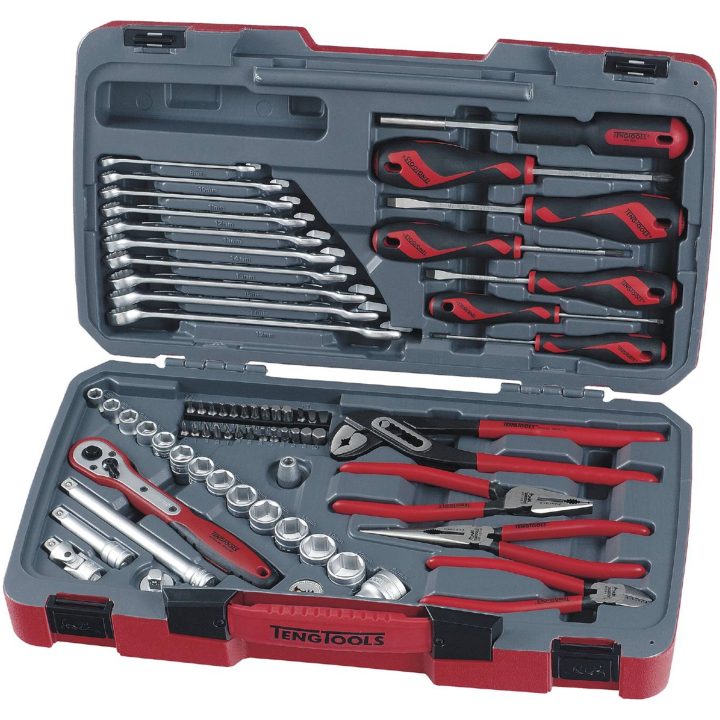Hylsnyckelsats Med 3/8tum fyrkantsfäste T3867 Teng Tools VERKTYGSSATS 1/4, 3/8 67 DELAR – bild 2