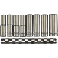 Hylsor i sats Med 1/2tum fyrkantsfäste M1208-6 Teng Tools