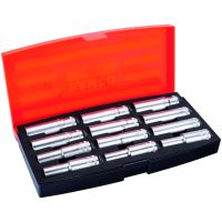 HYLSSATS 1/2" LÅNGA HYLSOR (4 pack) BAHCO