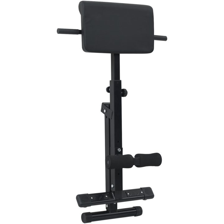 Hyperextensionbänk 120 kg Hopfällbar och Justerbar Stål vidaXL Standard – bild 2