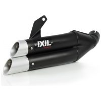 Hyperlow Full Exhaust System Stainless Steel Black / Aluminium Polished - Yamaha XSR 700 IXIL