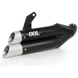 Hyperlow Full Exhaust System Stainless Steel Black / Aluminium Polished - Yamaha XSR 700 IXIL