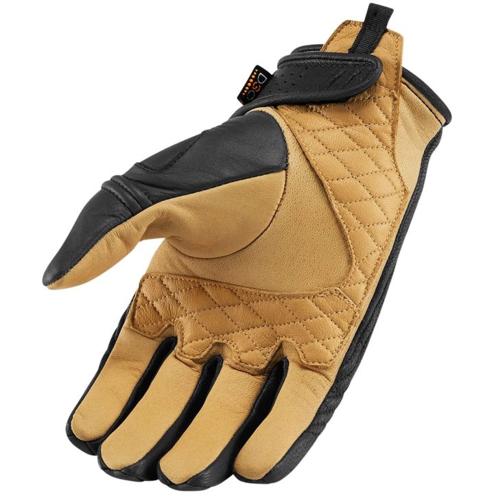 ICON Mc-Handskar AXYS Svart Medium – bild 2