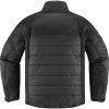 ICON MC-Jacka Ghost Puffer Zip-Front Svart Small – miniatyr 3