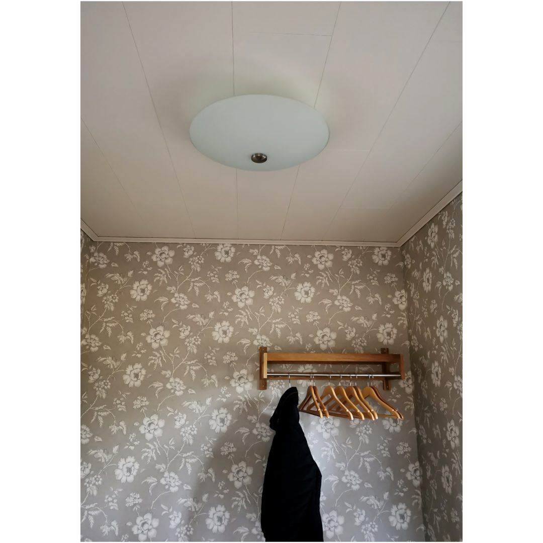 Iglo Plafond 42cm, Vit/stål ANETA HOME Sockel E14 Vit /Stål – bild 3