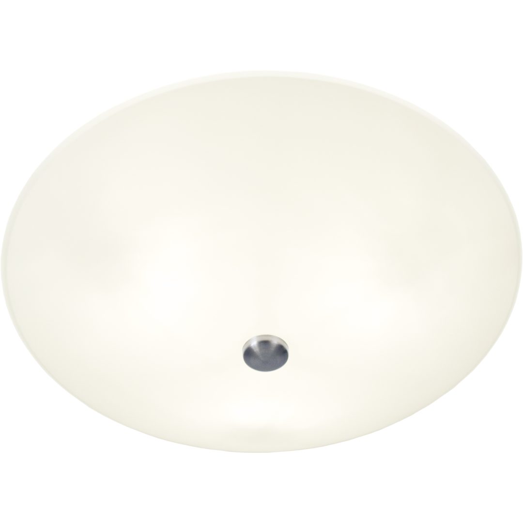 Iglo Plafond 42cm, Vit/stål ANETA HOME Sockel E14 Vit /Stål
