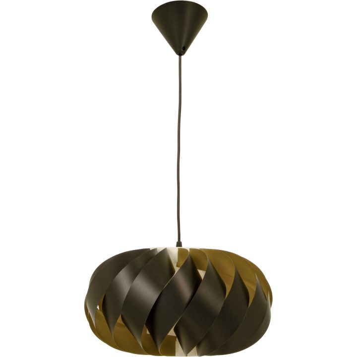 Imperial Taklampa 35cm, Svart/guld ANETA HOME Sockel E27 – bild 2