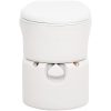 Inbyggd campingtoalett vit 24+17 L HDPE & emalj vidaXL – miniatyr 2