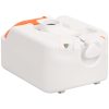 Inbyggd campingtoalett vit 24+17 L HDPE & emalj vidaXL – miniatyr 6