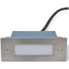Inbyggd LED-trappbelysning 2 st 44x111x56 mm vidaXL – miniatyr 3