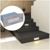 Inbyggd LED-trappbelysning 2 st 44x111x56 mm vidaXL – miniatyr 6