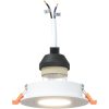 Inbyggda Spotlightar 12 st Rund GU10 Vit 91 mm vidaXL 9 cm – miniatyr 9