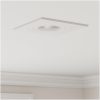 Inbyggda Spotlights 24 st Fyrkantig GU10 Vit 91x91 mm vidaXL 9 cm – miniatyr 1