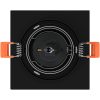 inbyggda spotlights 24 st fyrkantiga GU10 svarta 91x91 mm vidaXL 9 cm – miniatyr 6