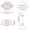 Inbyggda Spotlights 6 st Fyrkantig GU10 Vit 91x91 mm vidaXL 9 cm – miniatyr 12