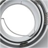 Inbyggda Spotlights 6 st Fyrkantig GU10 Vit 91x91 mm vidaXL 9 cm – miniatyr 8