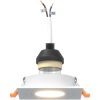 Inbyggda Spotlights 6 st Fyrkantig GU10 Vit 91x91 mm vidaXL 9 cm – miniatyr 9
