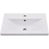 Inbyggt handfat keramik vit vidaXL 61 x 39.5 x 18.5 cm – miniatyr 3