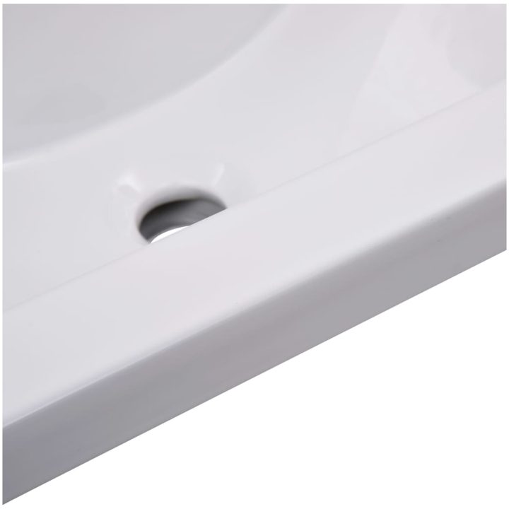 Inbyggt handfat keramik vit vidaXL 61 x 39.5 x 18.5 cm – bild 6