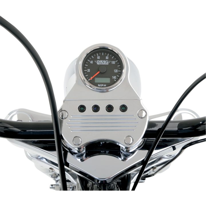 Indikatorlampa Snap-in Svart DRAG SPECIALTIES LIGHT IND HI BEAM – bild 2