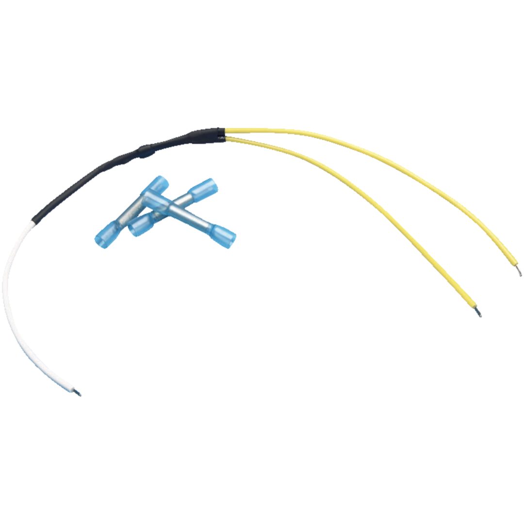 Indikatorsplitter Led Svart/vit/gul SHOW CHROME Splitter
