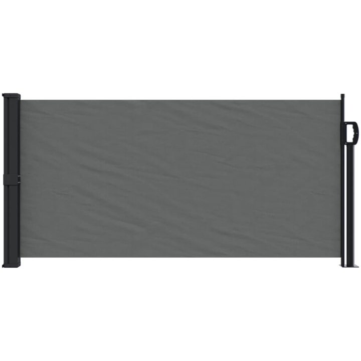 Indragbar sidomarkis antracit vidaXL 100 x 300 cm – bild 3