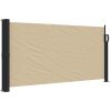 Indragbar sidomarkis beige vidaXL 100 x 300 cm – miniatyr 2