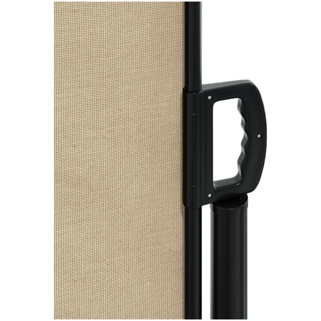 Indragbar sidomarkis beige vidaXL 100 x 300 cm – bild 8