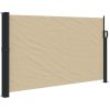 Indragbar sidomarkis beige vidaXL 120 x 300 cm – miniatyr 2