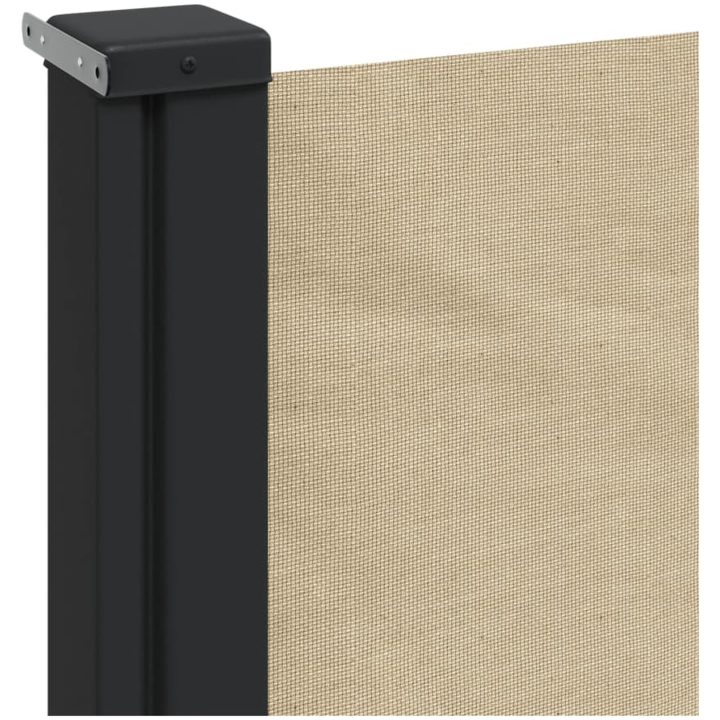 Indragbar sidomarkis beige vidaXL 120 x 300 cm – bild 7