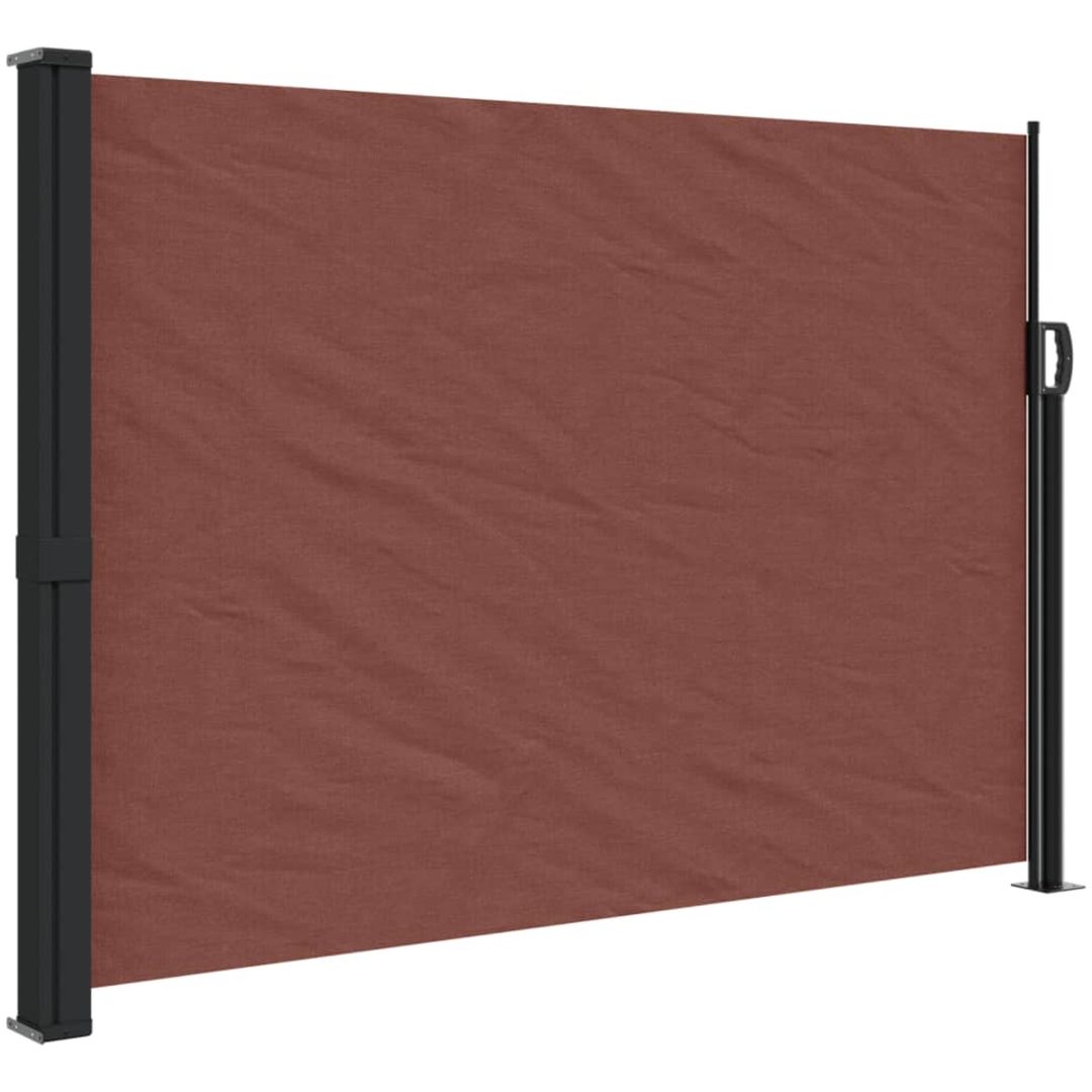 Indragbar sidomarkis brun vidaXL 140 x 300 cm – bild 2