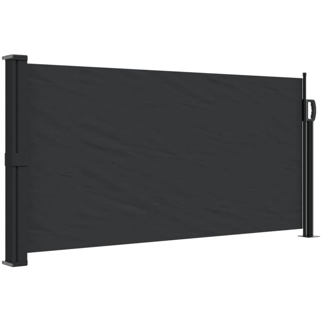 Indragbar sidomarkis svart vidaXL 100 x 300 cm – bild 2