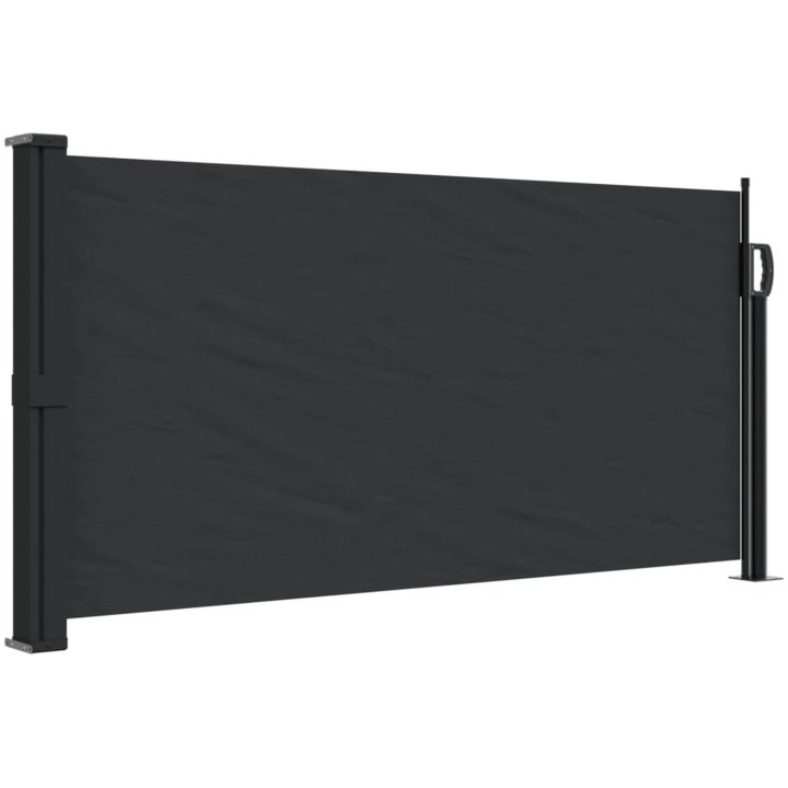 Indragbar sidomarkis svart vidaXL 100 x 300 cm – bild 2
