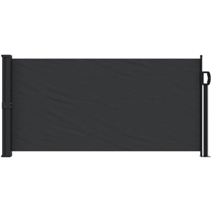 Indragbar sidomarkis svart vidaXL 100 x 300 cm – bild 3