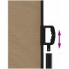Indragbar sidomarkis taupe vidaXL 100 x 300 cm – miniatyr 6