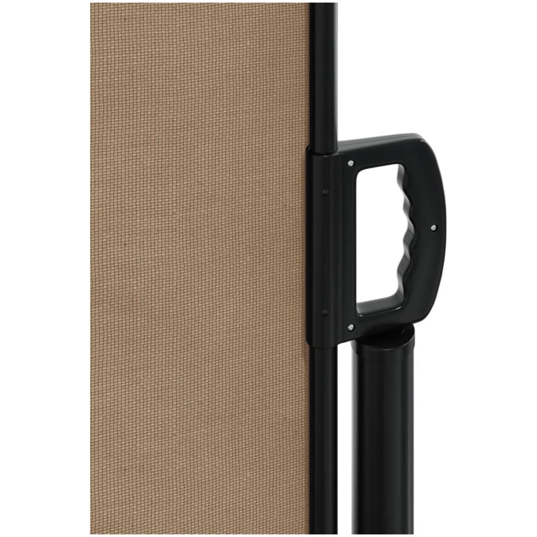 Indragbar sidomarkis taupe vidaXL 100 x 300 cm – bild 8