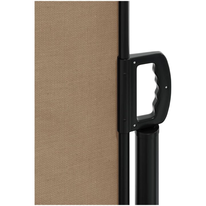 Indragbar sidomarkis taupe vidaXL 100 x 300 cm – bild 8