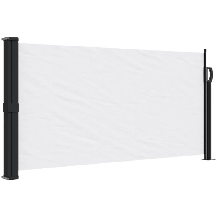 Indragbar sidomarkis vit vidaXL 100 x 300 cm – bild 2