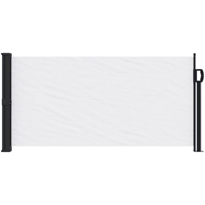 Indragbar sidomarkis vit vidaXL 100 x 300 cm – bild 3