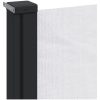 Indragbar sidomarkis vit vidaXL 100 x 300 cm – miniatyr 7