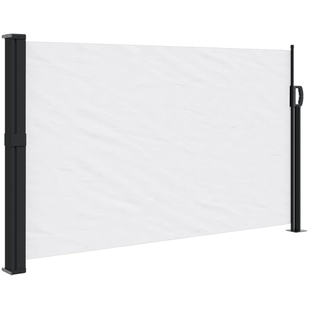 Indragbar sidomarkis vit vidaXL 120 x 500 cm – bild 2