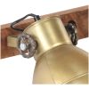 Industriell vägglampa mässing 65x25 cm E27 vidaXL – miniatyr 5