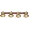 Industriell vägglampa mässing 90x25 cm E27 vidaXL – miniatyr 3