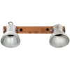 Industriell vägglampa silver 45x25 cm E27 vidaXL – miniatyr 3