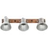 Industriell vägglampa silver 65x25 cm E27 vidaXL – miniatyr 3