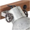 Industriell vägglampa silver 65x25 cm E27 vidaXL – miniatyr 5