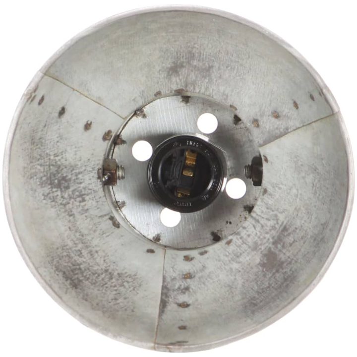 Industriell vägglampa silver 65x25 cm E27 vidaXL – bild 6