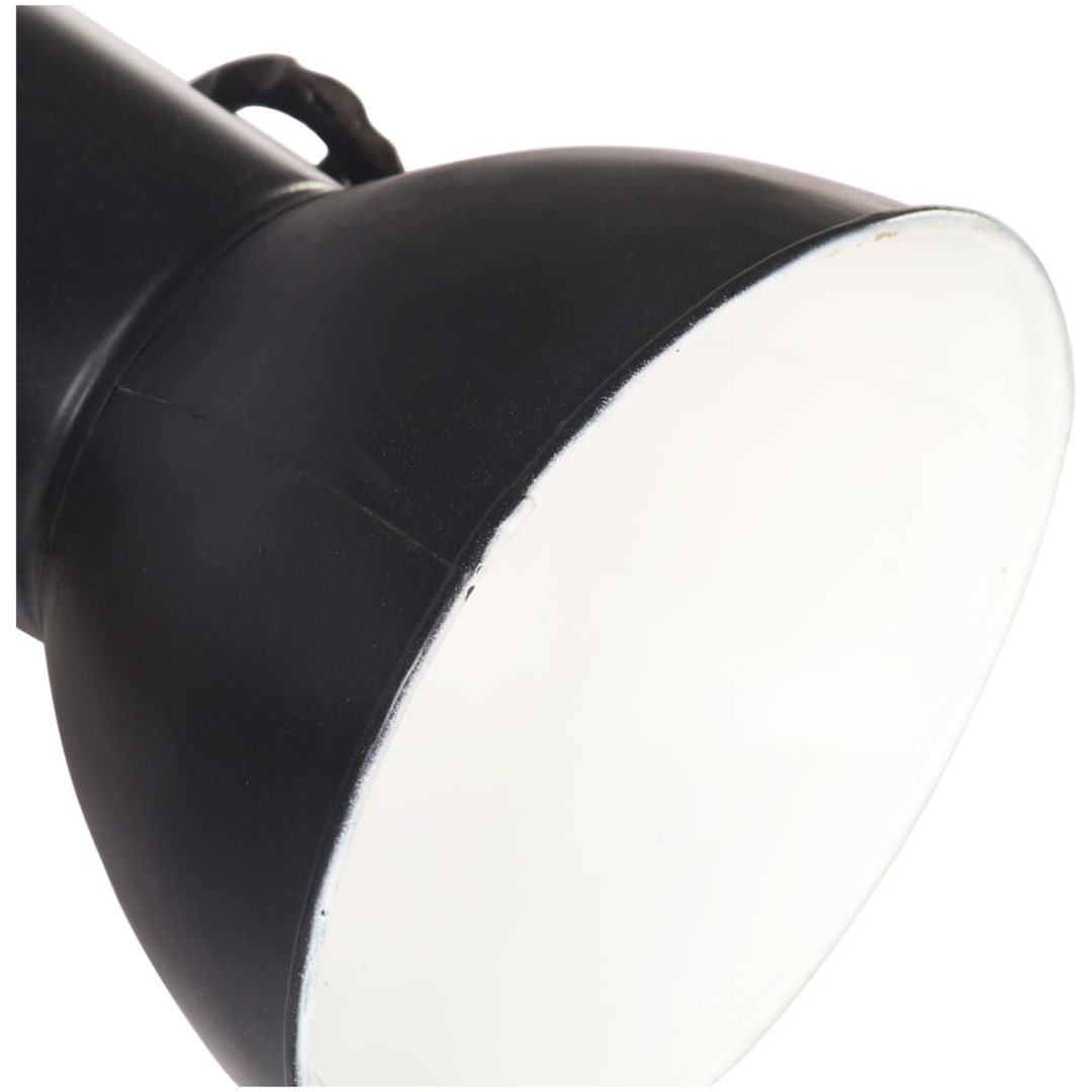 Industriell vägglampa svart 65x25 cm E27 vidaXL – bild 7