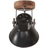 Industriell vägglampa/taklampa 2 st svart 20x25 cm E27 vidaXL – miniatyr 5