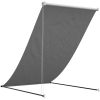 Infällbar markis antracit tyg och stål vidaXL 100 x 150 cm – miniatyr 5